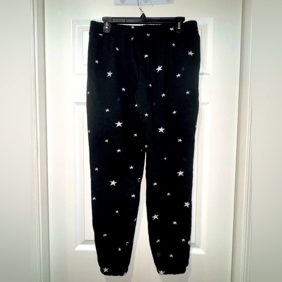 PJ Salvage Embroidered star Sleep Jogger Pants. Size M. GUC - Picture 4 of 11